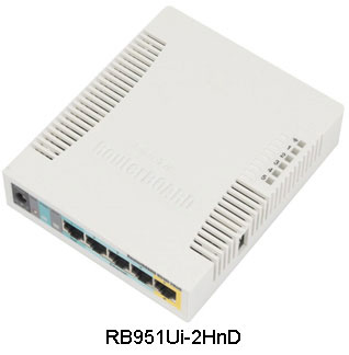 Wi-Fi  MikroTik RB951Ui-2HnD