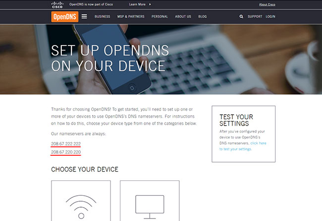   OpenDNS