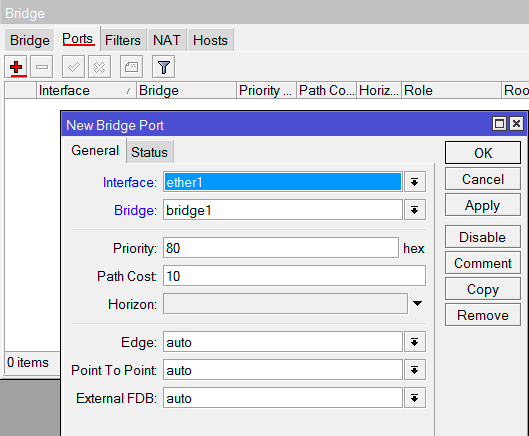 Mikrotik настройка wifi моста